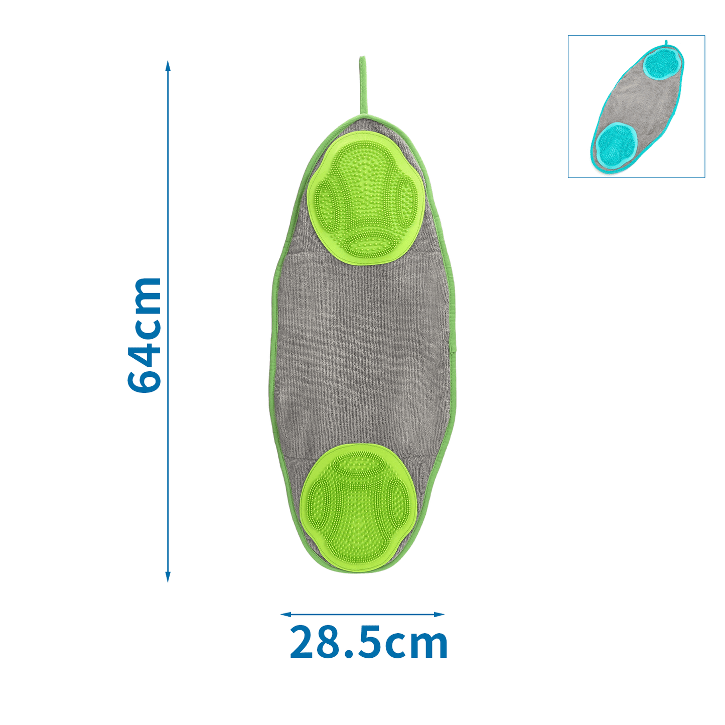 nobleza - 2 in 1 Frottee Badetuch für Haustiere