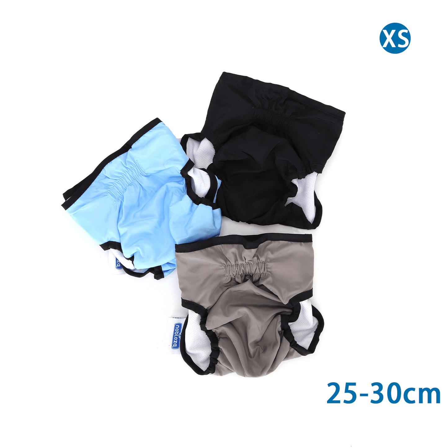 nobleza - 3er Set waschbare Hundewindeln – Wiederverwendbar
