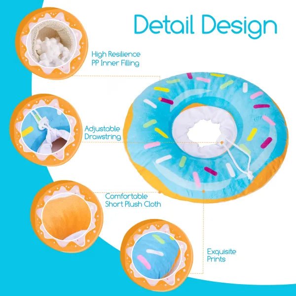 nobleza - Aufblasbare Halskrause Donut - S: 13-22cm