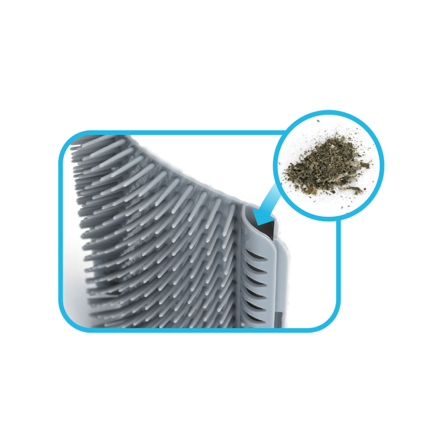 nobleza - Self Groomer - Massageecke für Katzen - 2er Pack