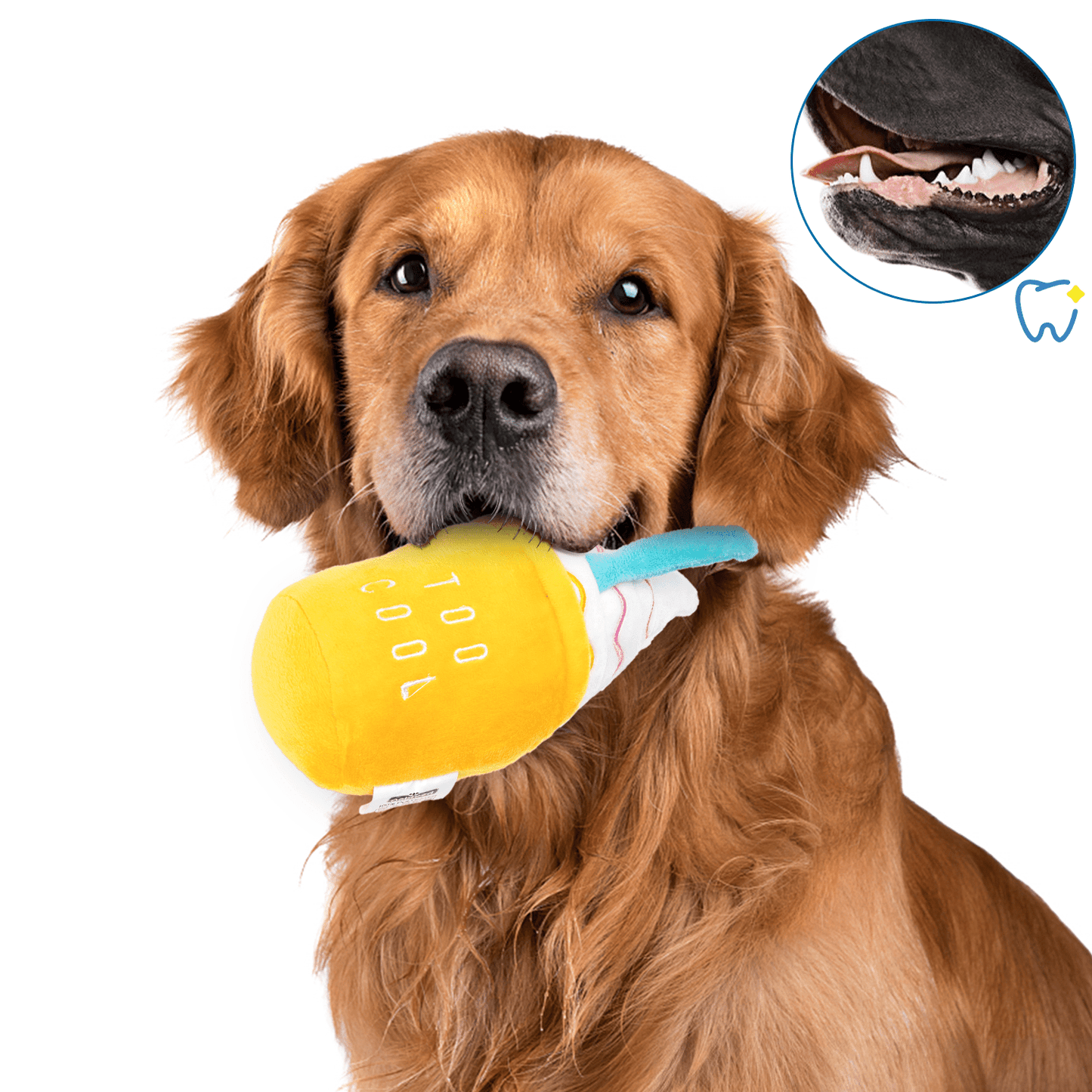 nobleza - Hundespielzeug Plüsch - Eiscreme