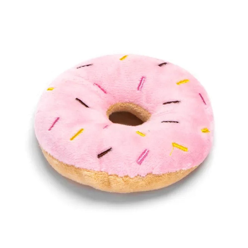 nobleza - Plüsch-Hundespielzeug Donut Kuscheliges Spielzeug für Hunde