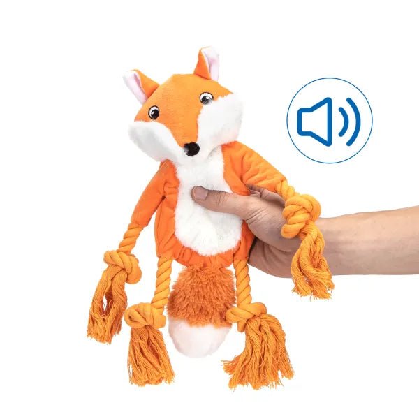 nobleza - Plüsch-Hundespielzeug Fuchs