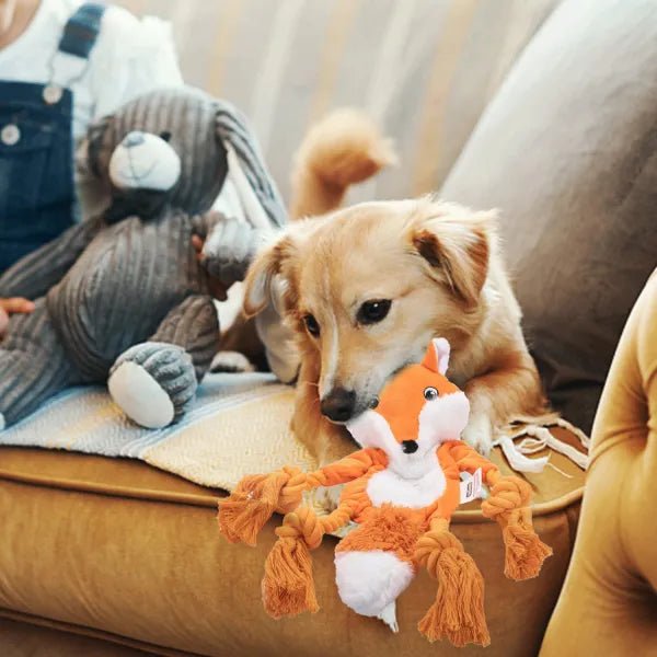 nobleza - Plüsch-Hundespielzeug Fuchs
