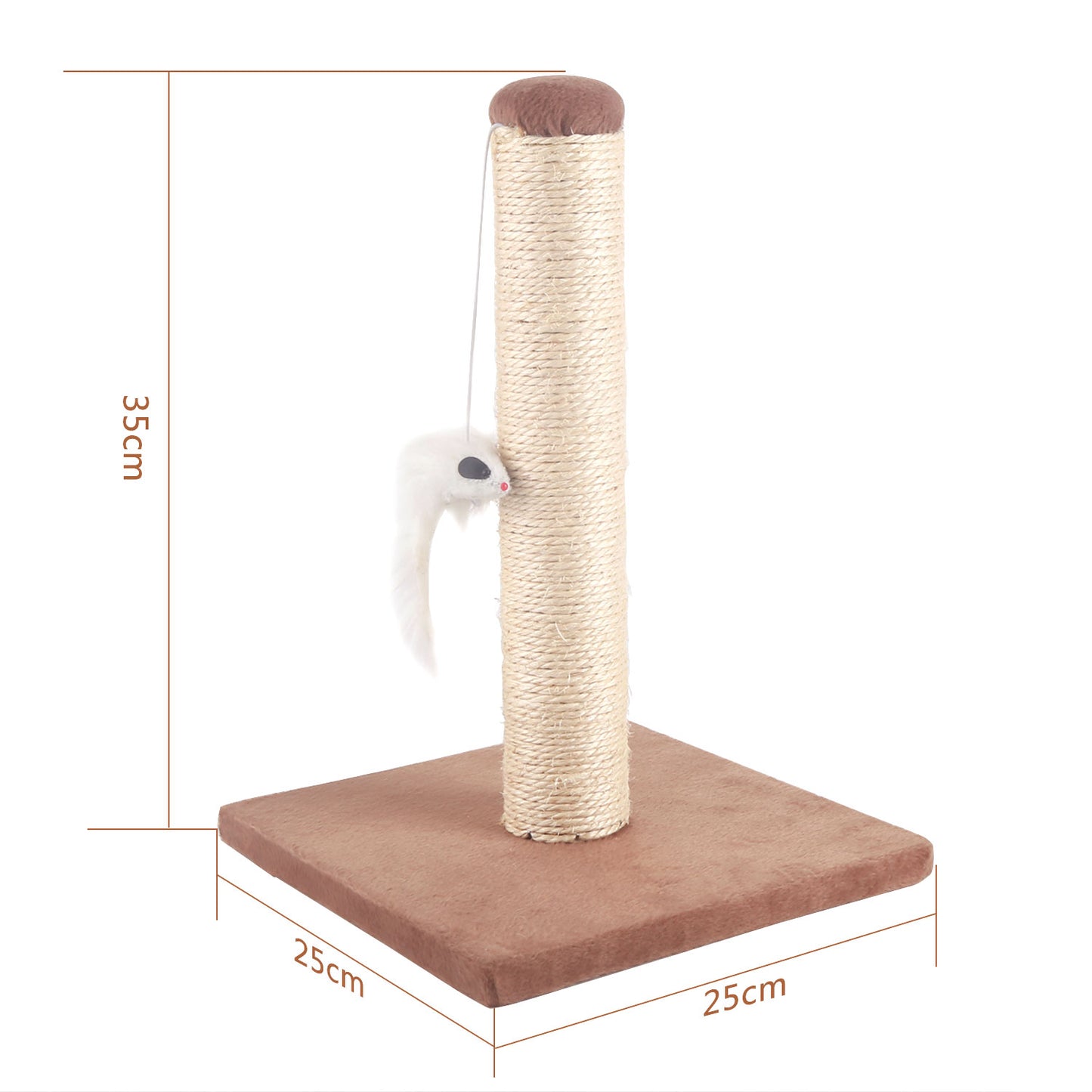 Nobleza Katzenbaum Sisal – Robuster Kratzbaum Stamm für Ihre Katze