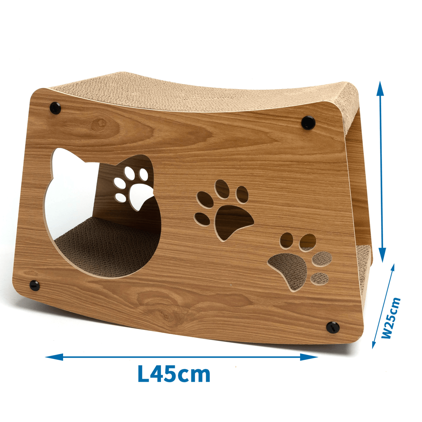 nobleza - 2-in-1 Kratzbrett für Katzen