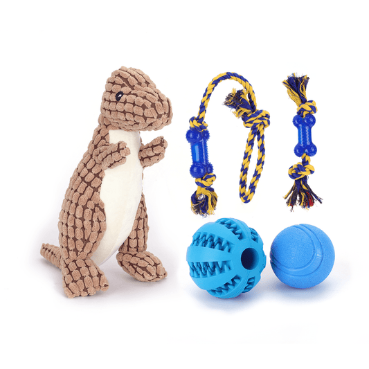 nobleza 5 in 1 Welpen Spielzeug Set interaktive Spielzeuge für Hunde