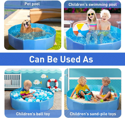 nobleza Hundepool - Planschbecken für Hunde - Pool für Hunde im Sommer
