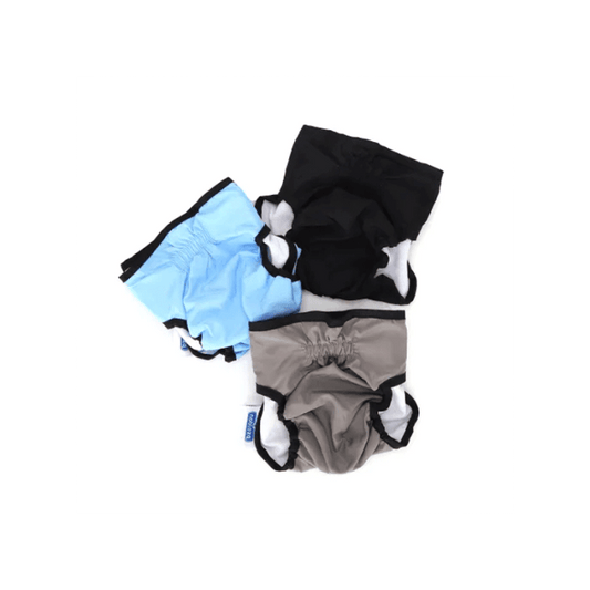nobleza - 3er Set waschbare Hundewindeln – Wiederverwendbar