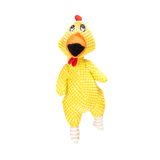 nobleza - Lustiges Hundespielzeug Screaming Chicken - Quietschtier