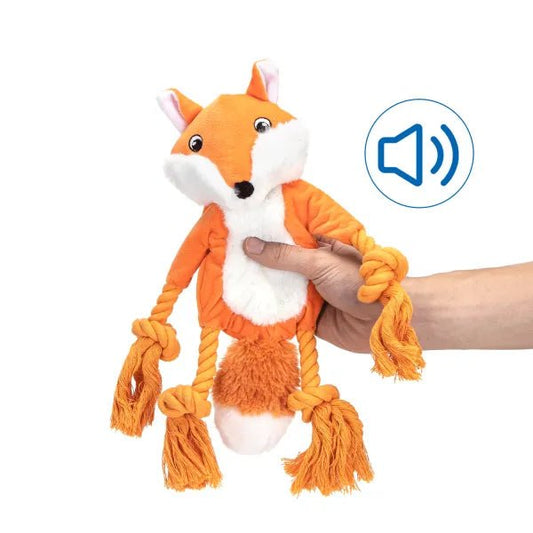 nobleza - Plüsch-Hundespielzeug Fuchs