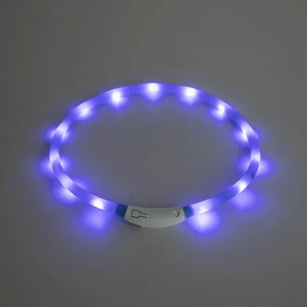 nobleza - Halsband LED Verstellbar - Silikon