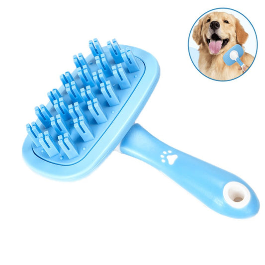 nobleza - Reinigungs- und Massagebürste für Hunde und Katzen