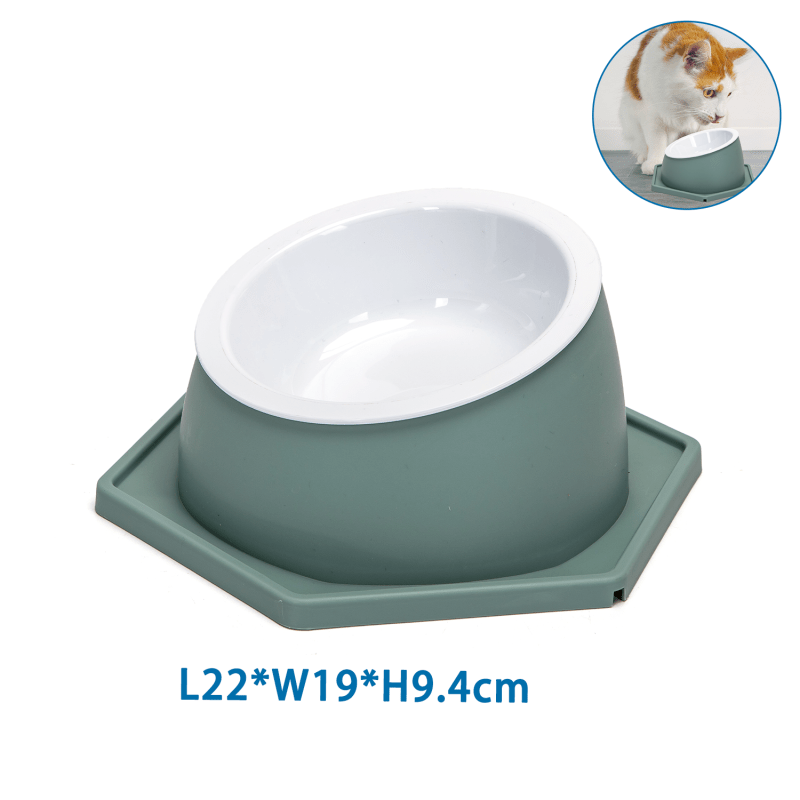 nobleza - Gesundheits-Futternapf für Katzen - Abnehmbar & Waschbar