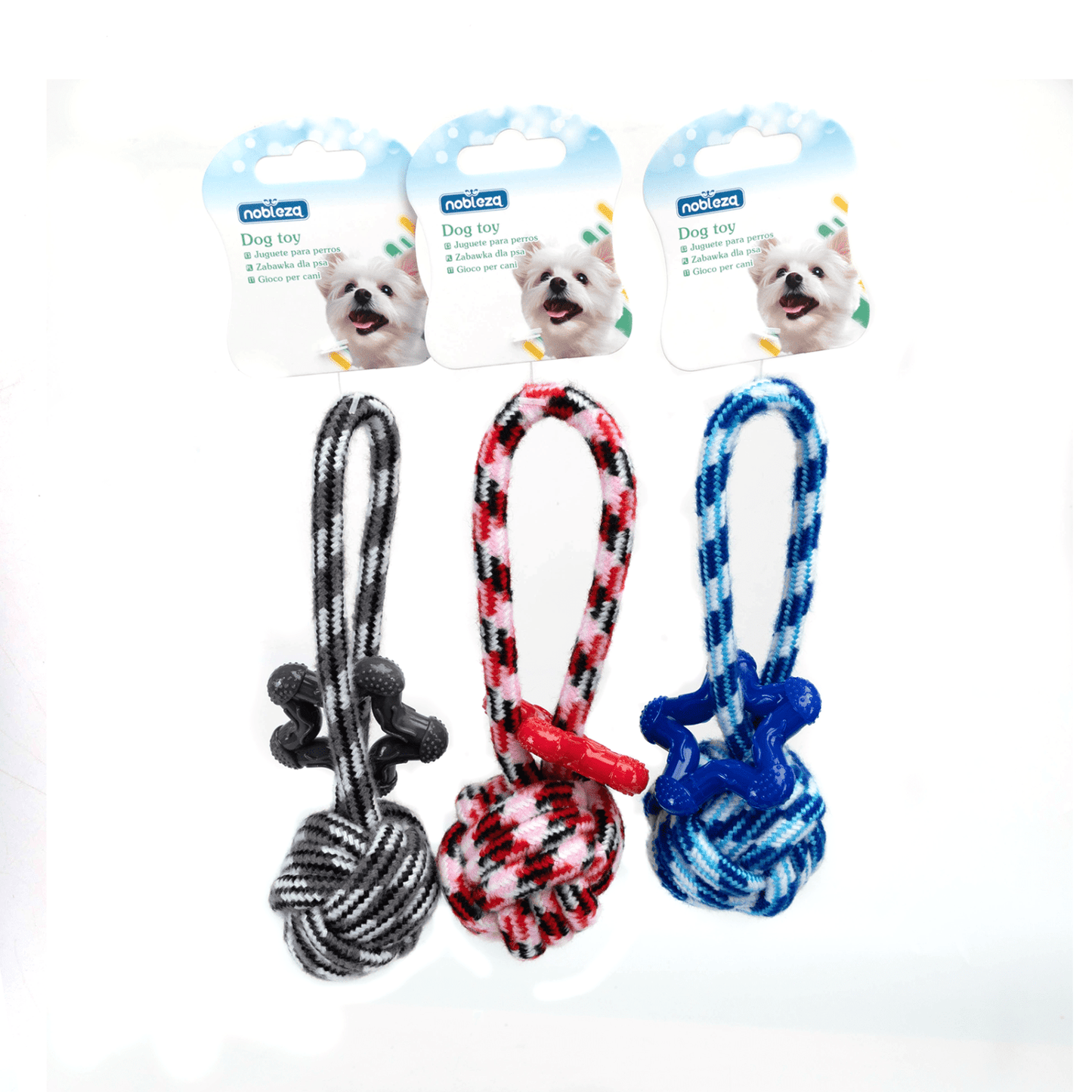 nobleza - Hundespielzeug aus Baumwollseil Version 6