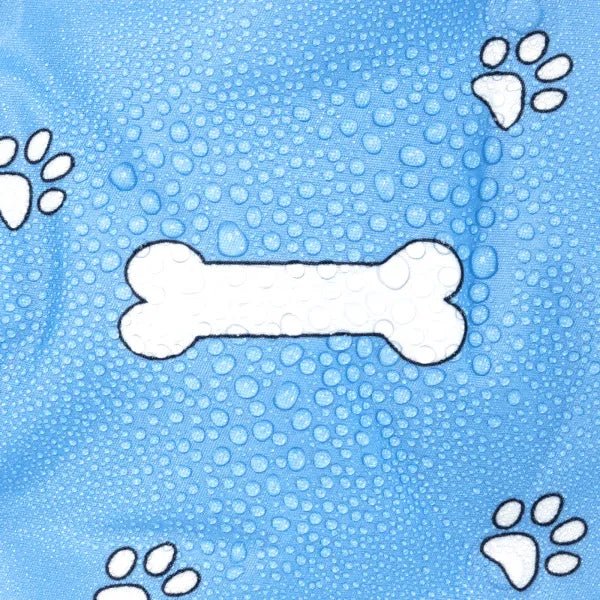 nobleza - Kühlbett Print - Hundeknochen - Rund