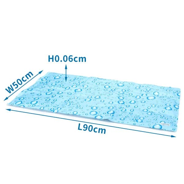 nobleza - Kühlmatte Print - Wassertropfen