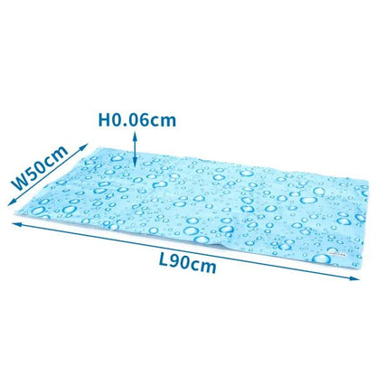 nobleza - Kühlmatte Print - Wassertropfen